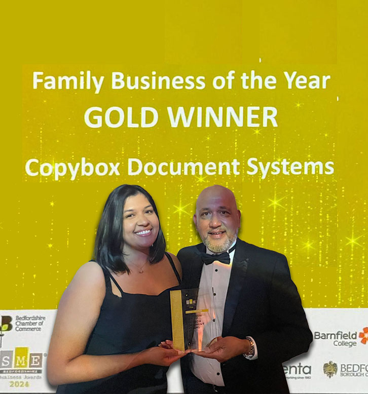 Read more about the article Copybox Document Systems receive 2024 “Family Business of the Year” Gold Award