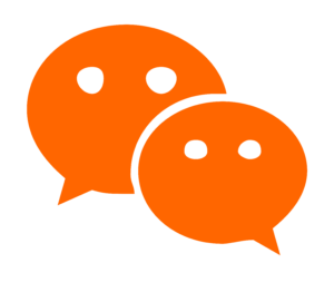 talking icon orange